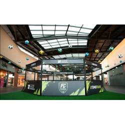 Panna City transforma futebol em batalha de dribles no City Center Outlet Premium